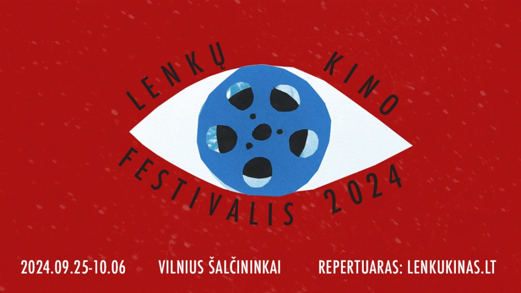 Lenkų kino festivalio 2024 plakatas